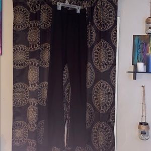 Long loose Bellbottom dress pants